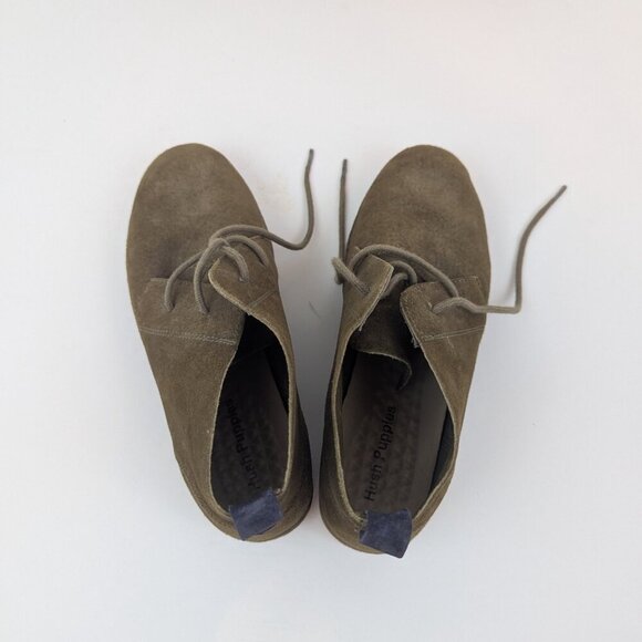 Hush Puppies Suede Booties in Tan, Sz 8 - Picture 3 of 6